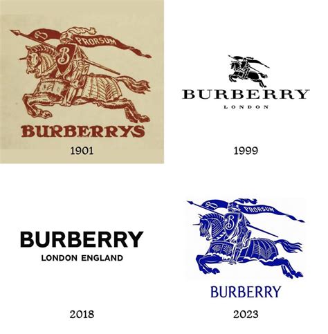 did burberry change their logo|burberry old and new logo.